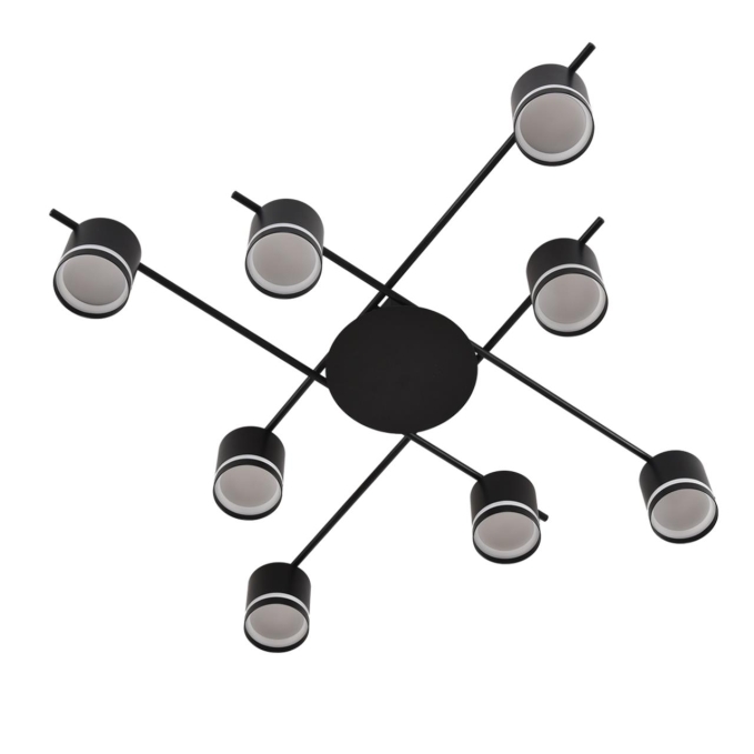 Светильник потолочный GX53 LED 8*7W 220V BERTY COMFI LN 000 LUMION 8362/8C, фото на цветном фоне 1 Светильник потолочный GX53 LED 8*7W 220V BERTY COMFI LN 000 LUMION 8362/8C, фото на цветном фоне 1
