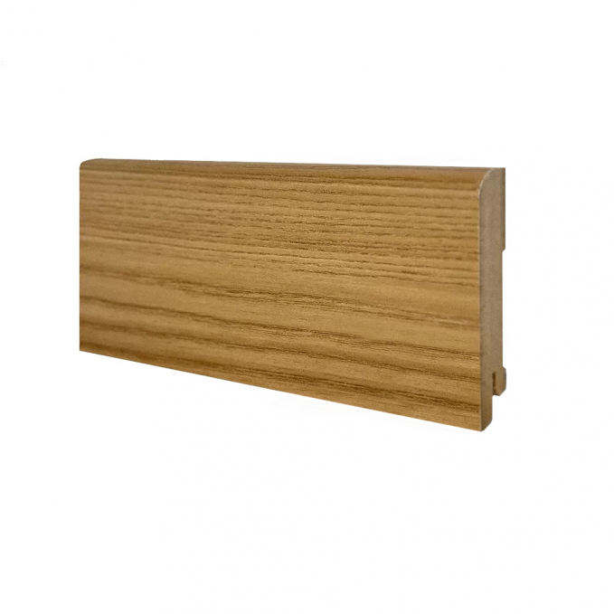 Плинтус Deartio B302-25 Скандинавский дуб, 80x16x2050 мм