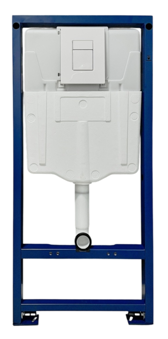 Инсталляция Sapbox 103G.500.01.103ABS-W с белой кнопкой смыва