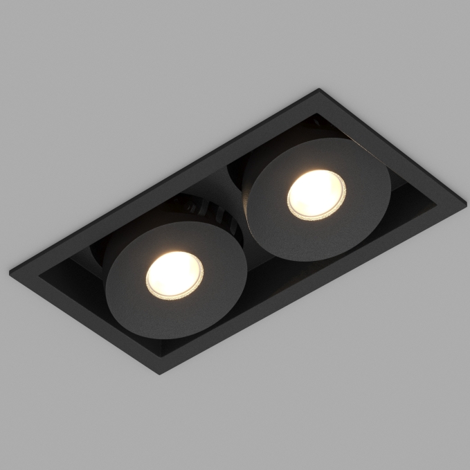Светильник CL-SIMPLE-S148x80-2x9W Warm3000 (BK, 45 deg), Arlight, 028151, изображение 7 Светильник CL-SIMPLE-S148x80-2x9W Warm3000 (BK, 45 deg), Arlight, 028151, изображение 7