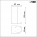 Светильник ландшафтный IP54 GU10 2*15W 220V LANDSCAPE STREET NT22 758 NOVOTECH 370839, схема товара Светильник ландшафтный IP54 GU10 2*15W 220V LANDSCAPE STREET NT22 758 NOVOTECH 370839, схема товара
