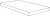 Ступень Atlas Concorde Russia Drift White Scalino Angolare Sx 33x80, 620070001395