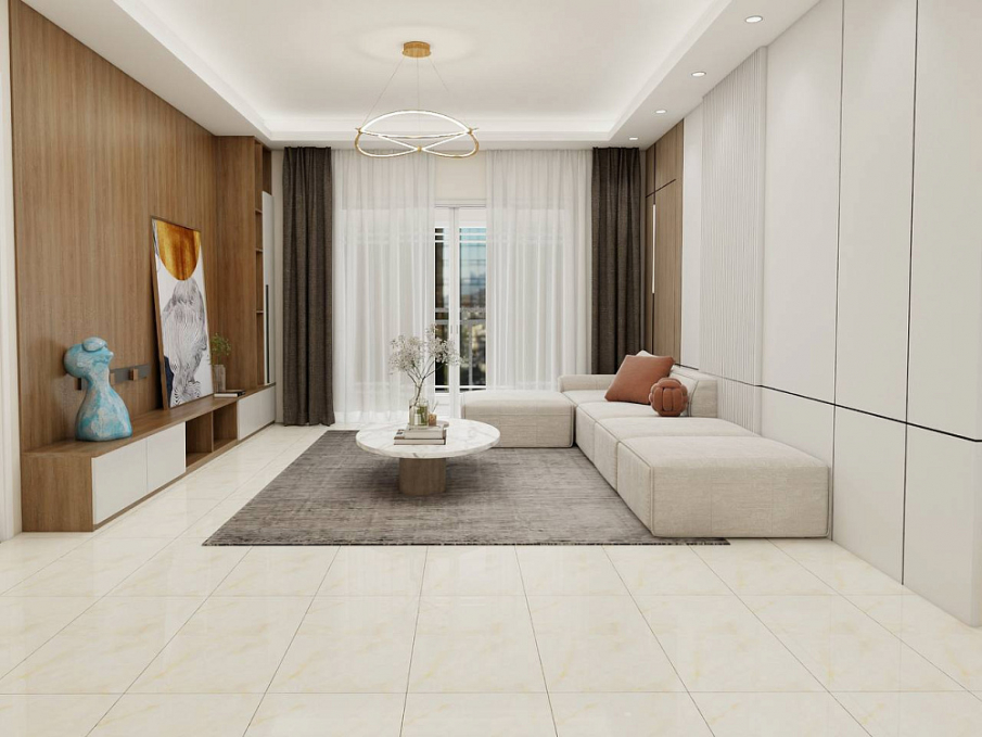 Керамогранит Basconi Home Onyx Sunny Semi-Polished 60x120, BHC-6003