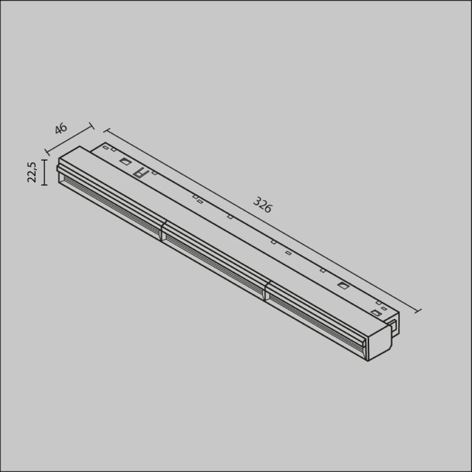 Трековый светильник Парете / Parete Exility 3000K 12Вт 120°, TR106-2-12W3K-B, изображение 7 Трековый светильник Парете / Parete Exility 3000K 12Вт 120°, TR106-2-12W3K-B, изображение 7