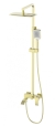 Душевая стойка со смесителем Wonzon & Woghand Fit WW-88739009-BG золото брашированная