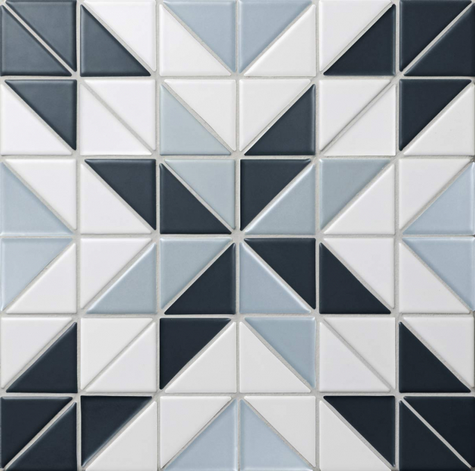 Мозаика Starmosaic Albion Star Blue 27.5x27.5