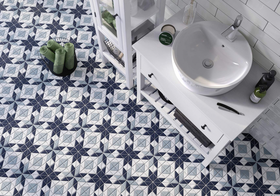 Мозаика Starmosaic Albion Star Blue 27.5x27.5