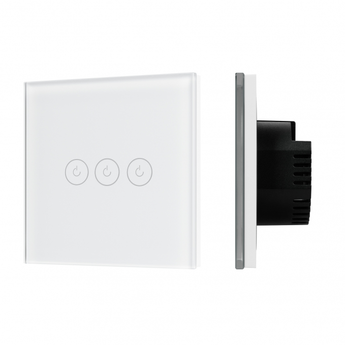 Выключатель сенсорный SWT-OMALI-S03-ZB-WH (250V, 10A, Zigbee), Arlight, 050042, изображение 1