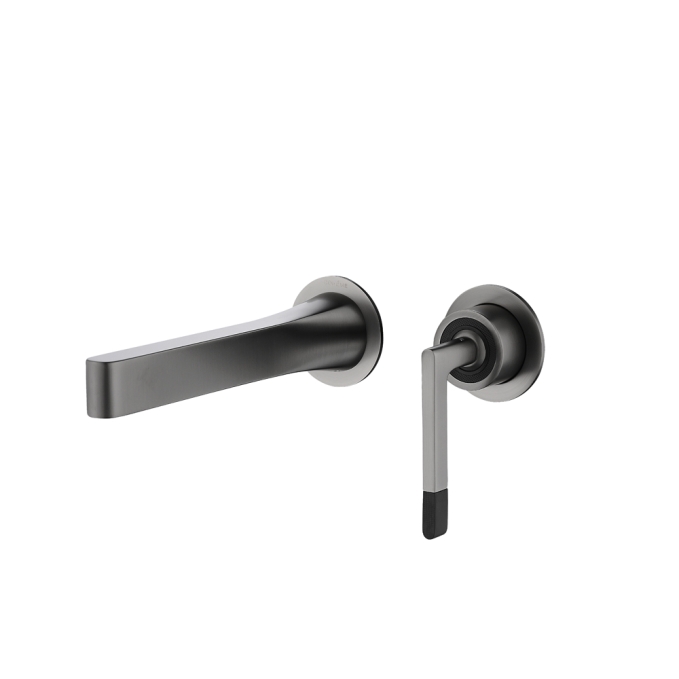 Встраиваемый смеситель Boheme Duo 165-GM графит Встраиваемый смеситель Boheme Duo 165-GM графит