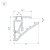 Профиль SHELF-600-2000 ANOD, Arlight, 060498