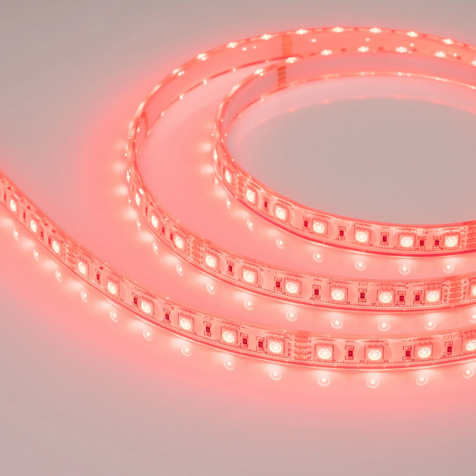 Светодиодная лента герметичная RTW-PU-B60-12.5mm 24V RGB (14.4 W/m, IP68, Wire 2m, 5m), Arlight, 029515(3), изображение 3