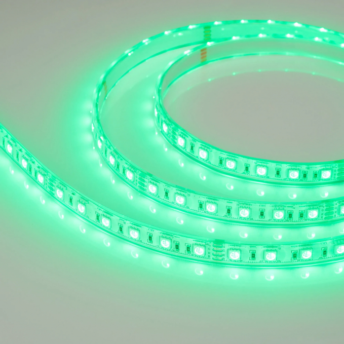 Светодиодная лента герметичная RTW-PU-B60-12.5mm 24V RGB (14.4 W/m, IP68, Wire 2m, 5m), Arlight, 029515(3), изображение 4