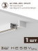Комплект трековый Skylite №3 HSBL_kompl_S003_NI2W3K, Hesby Lighting, HSBL_kompl_S003_NI2W3K, изображение 5 Комплект трековый Skylite №3 HSBL_kompl_S003_NI2W3K, Hesby Lighting, HSBL_kompl_S003_NI2W3K, изображение 5