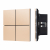 INTELLIGENT ARLIGHT Кнопочная панель KNX-304-23-IN Champagne (BUS, Frameless), Arlight, 039665