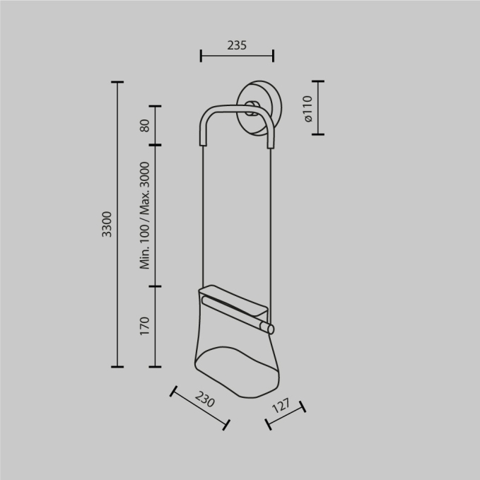 Настенный светильник (бра) Сеньор Альпака / Senor Alpaca 3000К 8Вт, MOD377WL-L6W3K, изображение 8 Настенный светильник (бра) Сеньор Альпака / Senor Alpaca 3000К 8Вт, MOD377WL-L6W3K, изображение 8