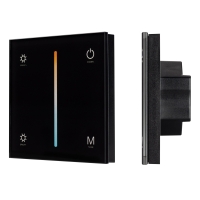 Панель SMART-P21-MIX-G-IN Black (12-24V, 4x3A, Sens, 2.4G), Arlight, 033765 Панель SMART-P21-MIX-G-IN Black (12-24V, 4x3A, Sens, 2.4G), Arlight, 033765