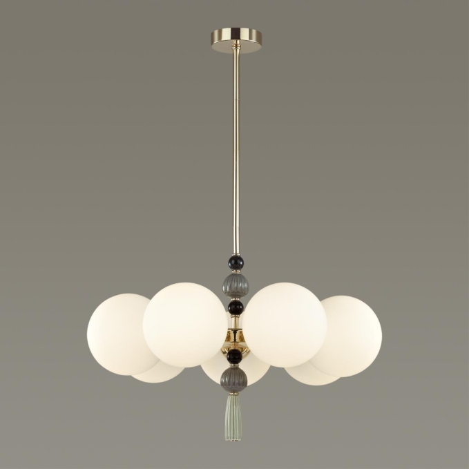Люстра E14 7*40W PALLE MODERN ODL_EX24 125 ODEON LIGHT 5405/7, фото на цветном фоне 1 Люстра E14 7*40W PALLE MODERN ODL_EX24 125 ODEON LIGHT 5405/7, фото на цветном фоне 1