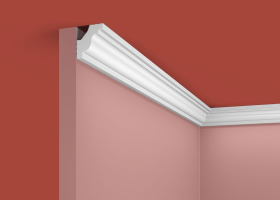 Карниз Cosca Decor KX047, 33х30x2000 мм, Экополимер