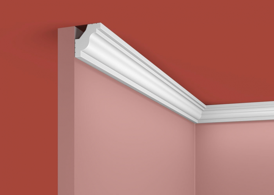Карниз Cosca Decor KX047, 33х30x2000 мм, Экополимер