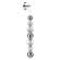 Настенный светильник LED 13W 4000K 700Лм CRYSTAL L-VISION ODL23 571 ODEON LIGHT 5007/13WL, изображение 1
