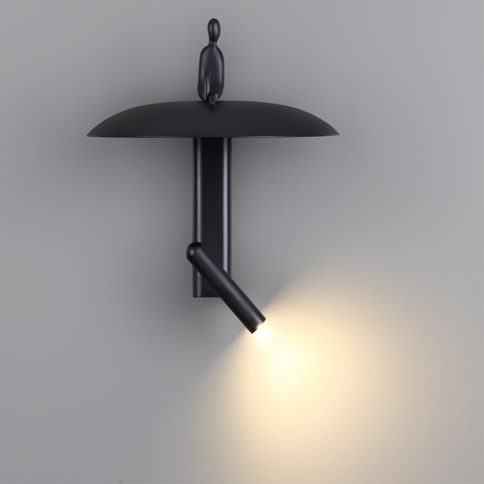 Настенный светильник IP20 поворотн спот LED 7W 145° 3000K 220V SHADOW HIGHTECH ODL25 265 ODEON LIGHT 7024/7WL, дополнительный ракурс