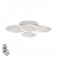 Умная люстра потолочная с ПДУ и голосовым управлением LED 95W 30006500К 220V ALIS SMART LEDIO LN26 000 LUMION 8380/95CL Умная люстра потолочная с ПДУ и голосовым управлением LED 95W 30006500К 220V ALIS SMART LEDIO LN26 000 LUMION 8380/95CL