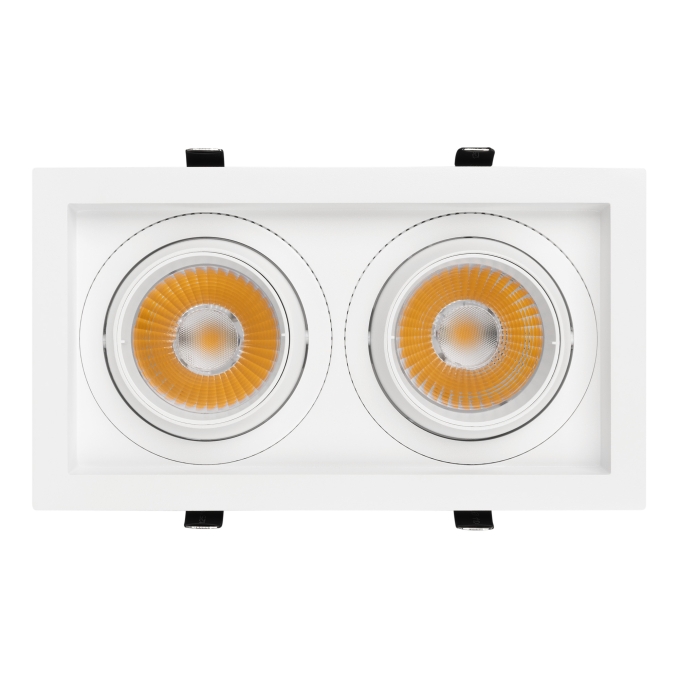 Светильник MS-VORTEX-BUILT-S250x140-2x30W Day4000 (WH-WH, 17 deg, 230V), Arlight, 057765, изображение 3 Светильник MS-VORTEX-BUILT-S250x140-2x30W Day4000 (WH-WH, 17 deg, 230V), Arlight, 057765, изображение 3