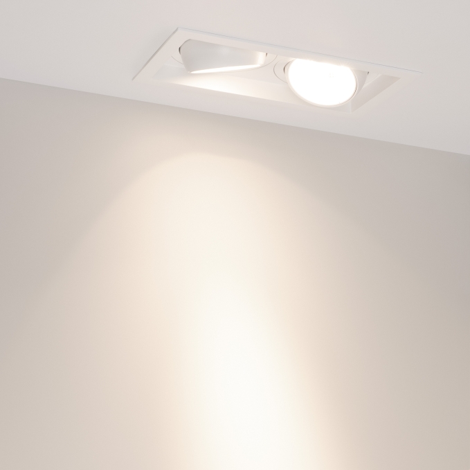 Светильник MS-VORTEX-BUILT-S250x140-2x30W Day4000 (WH-WH, 17 deg, 230V), Arlight, 057765, изображение 4 Светильник MS-VORTEX-BUILT-S250x140-2x30W Day4000 (WH-WH, 17 deg, 230V), Arlight, 057765, изображение 4