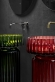 Накладная раковина Boheme Glow 810-RIB-G-OL transparent olive полиэфирная
