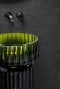 Накладная раковина Boheme Glow 810-RIB-G-OL transparent olive полиэфирная