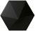 Декор Equipe Magical 3 Oberland Black Matt 12.4x10.7, 24430