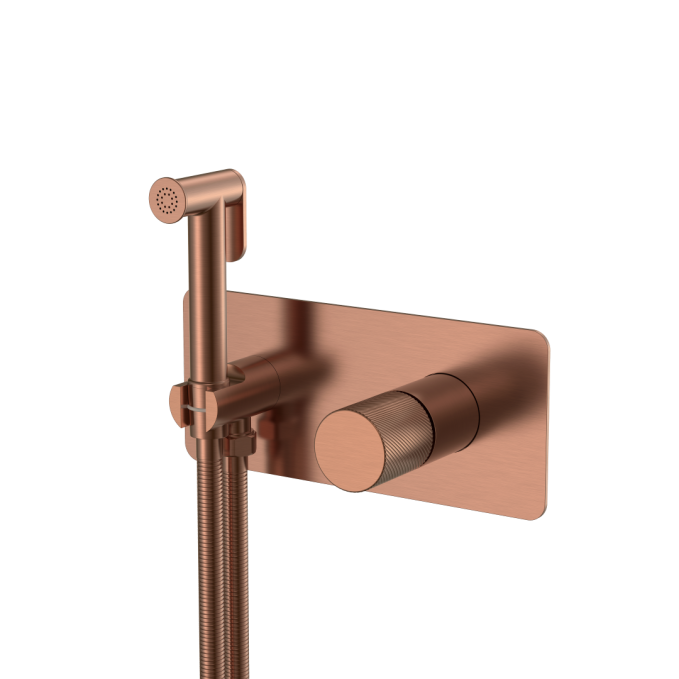 Смеситель гигиенический Boheme Stick 127-CB.4 брашированная медь Смеситель гигиенический Boheme Stick 127-CB.4 брашированная медь