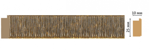 Молдинг Decomaster 102-17, 25x10x2400 мм Молдинг Decomaster 102-17, 25x10x2400 мм