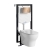Система инсталляции с унитазом WasserKRAFT Vils 56TLT.010.ME.RG04.H001