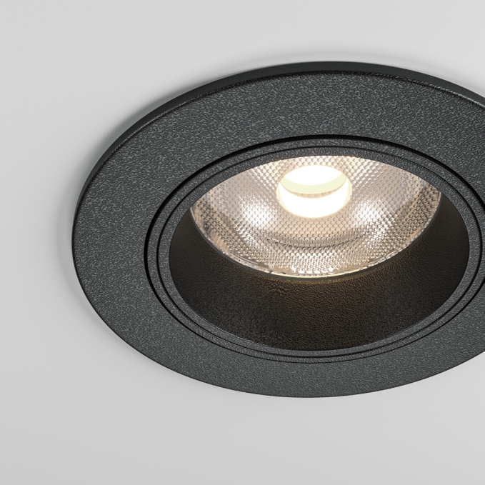 Встраиваемый светильник Фокус / FOCUS LED 12 Вт 4000 К 50°, DL125-L12-4K-B, изображение 3 Встраиваемый светильник Фокус / FOCUS LED 12 Вт 4000 К 50°, DL125-L12-4K-B, изображение 3