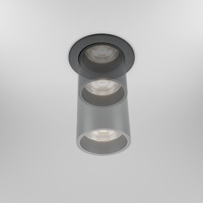Встраиваемый светильник Фокус / FOCUS LED 12 Вт 4000 К 50°, DL125-L12-4K-B, изображение 6 Встраиваемый светильник Фокус / FOCUS LED 12 Вт 4000 К 50°, DL125-L12-4K-B, изображение 6