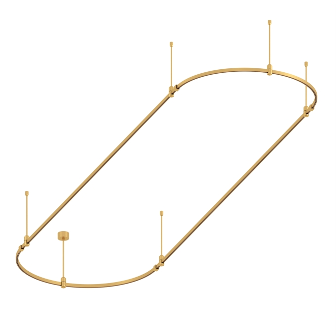 Основание ART-APRIORI-OVAL-ROD-400-4000x1000 (GD), Arlight, 054529, изображение 2