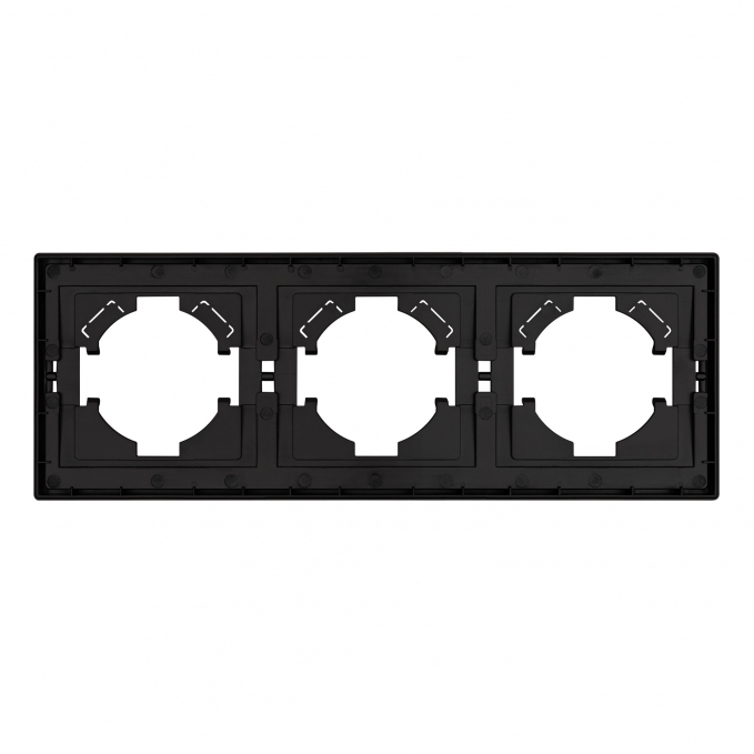 Рамка пластиковая FRM-TENDO-PL-3-BK, Arlight, 053844, изображение 3