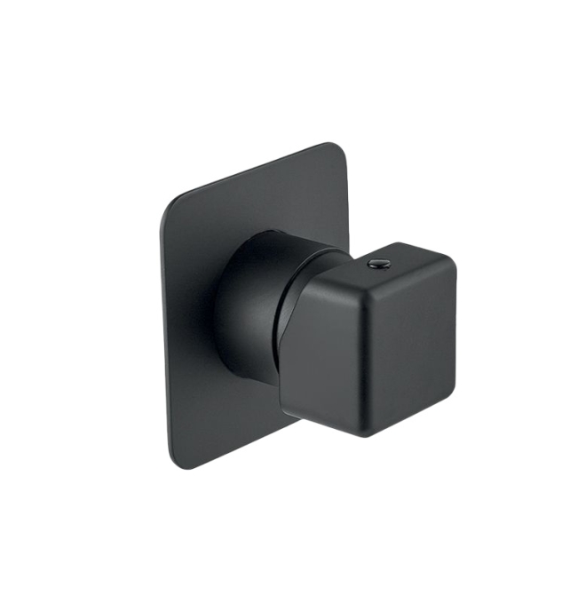 Встраиваемый cмеситель для ванны и душа Webert One-X OX880101560 черный матовый Встраиваемый cмеситель для ванны и душа Webert One-X OX880101560 черный матовый