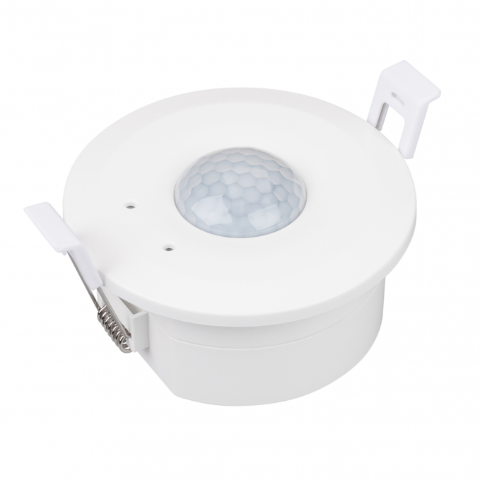 INTELLIGENT ARLIGHT Датчик движения SMART-0-10V-1001-14-62-IN White (230V, 1x4A, Relay, PIR, 2.4G), Arlight, 039714, изображение 1 INTELLIGENT ARLIGHT Датчик движения SMART-0-10V-1001-14-62-IN White (230V, 1x4A, Relay, PIR, 2.4G), Arlight, 039714, изображение 1