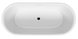 Ванна акриловая Riho Inspire 180x80 B091005220 черная матовая отдельно стоящая Ванна акриловая Riho Inspire 180x80 B091005220 черная матовая отдельно стоящая