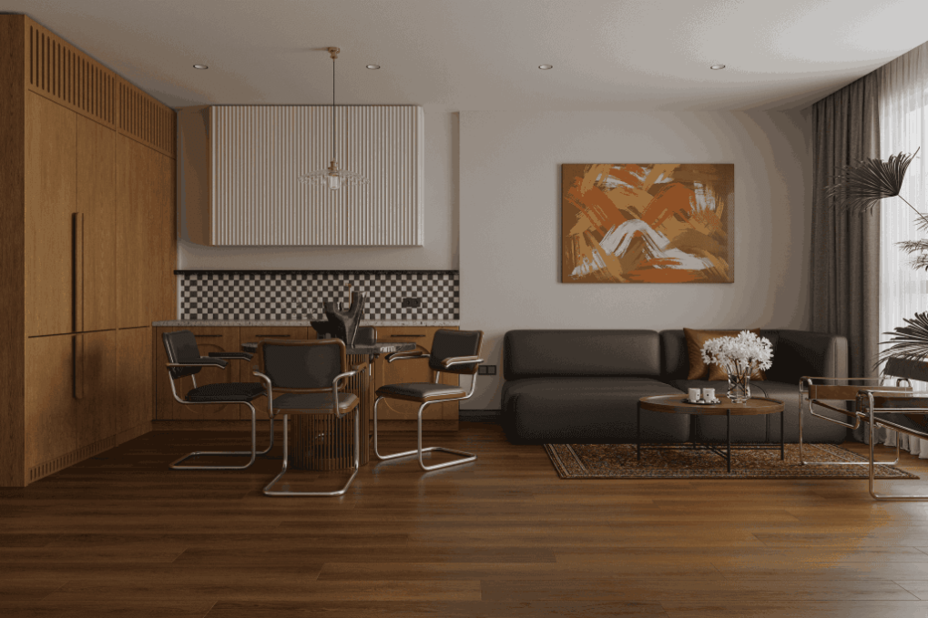 Каменный ламинат SPC (ABA) Alpine Floor Premium XL Дуб Эбеновый, ECO 7-38 MC