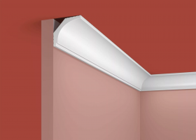 Карниз Cosca Decor KX018, 40х48x2000 мм, Экополимер