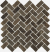 Мозаика Italon Genesis Brown Mosaico Cross 31.5x29.7, 620110000095