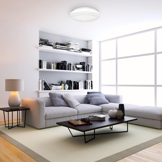 Светильник LED 48Вт 3000/4000/6000К D380 IP43 CCT HIMAR PALE SN 204 СОНЕКС 7686/DLN, фото в интерьере 1 Светильник LED 48Вт 3000/4000/6000К D380 IP43 CCT HIMAR PALE SN 204 СОНЕКС 7686/DLN, фото в интерьере 1