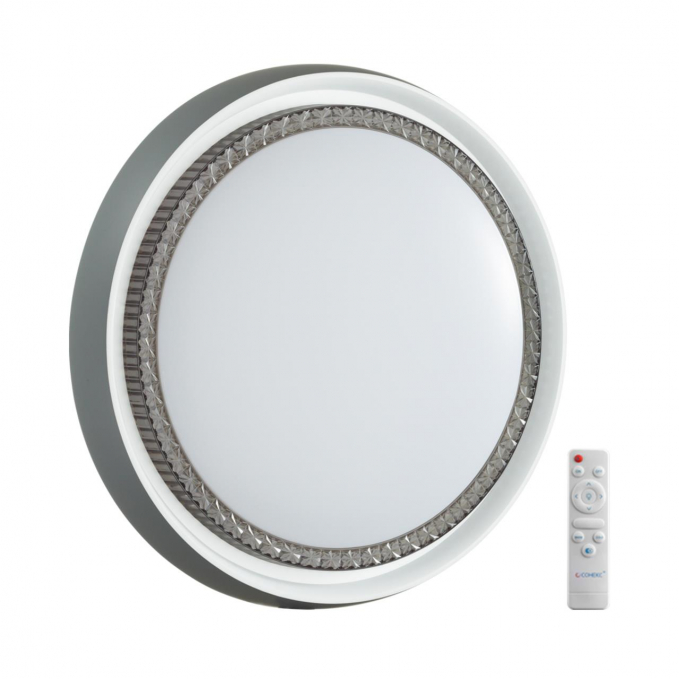 Светильник LED 70Вт 3000-6000К D520 IP43 пульт ДУ RAHIG PALE SN 186 СОНЕКС 7644/EL, изображение 1 Светильник LED 70Вт 3000-6000К D520 IP43 пульт ДУ RAHIG PALE SN 186 СОНЕКС 7644/EL, изображение 1