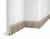 Плинтус Cosca Decor WP07 экошпон дуб Серо-коричневый, 80x16x2400 мм, МДФ