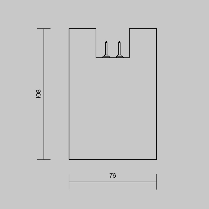 Уличный трековый светильник Точки / Points Exility IP 4000К 24Вт 36° черный, O-TR02-2-S-24WB4K, изображение 8 Уличный трековый светильник Точки / Points Exility IP 4000К 24Вт 36° черный, O-TR02-2-S-24WB4K, изображение 8