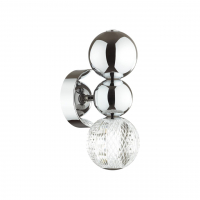 Бра LED 4W 4000K 230Лм CRYSTAL L-VISION ODL23 573 ODEON LIGHT 5007/4WL