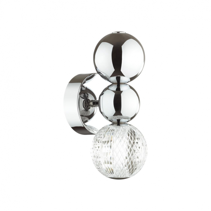Бра LED 4W 4000K 230Лм CRYSTAL L-VISION ODL23 573 ODEON LIGHT 5007/4WL, изображение 1 Бра LED 4W 4000K 230Лм CRYSTAL L-VISION ODL23 573 ODEON LIGHT 5007/4WL, изображение 1